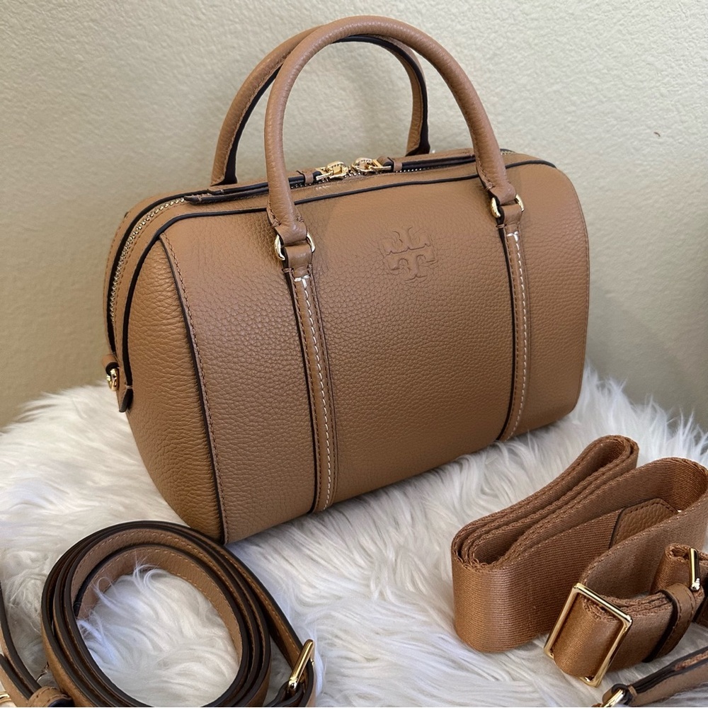Tory Burch Leather Thea Satchel bag - Picture 15 of 15